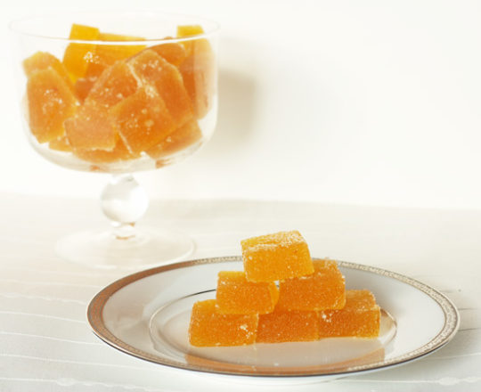 Kumquat Pate de Fruit | Couldn't Be Parve