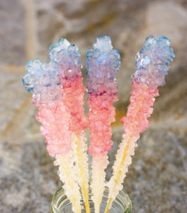 Red White and Blue Rock Candy | Couldn't Be Parve